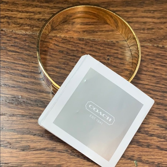 COACH multicolor gold bracelet - Picture 2 of 3